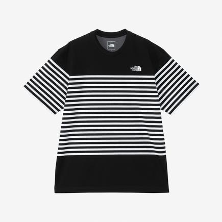 THE NORTH FACE ショートスリーブパネルボーダーティー