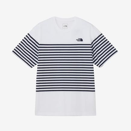 THE NORTH FACE ショートスリーブパネルボーダーティー