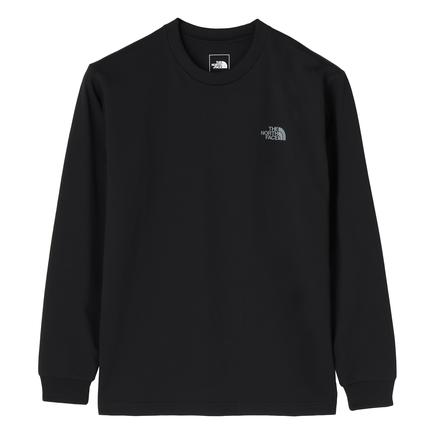 THE NORTH FACE ロングスリーブバックスクエアロゴティー