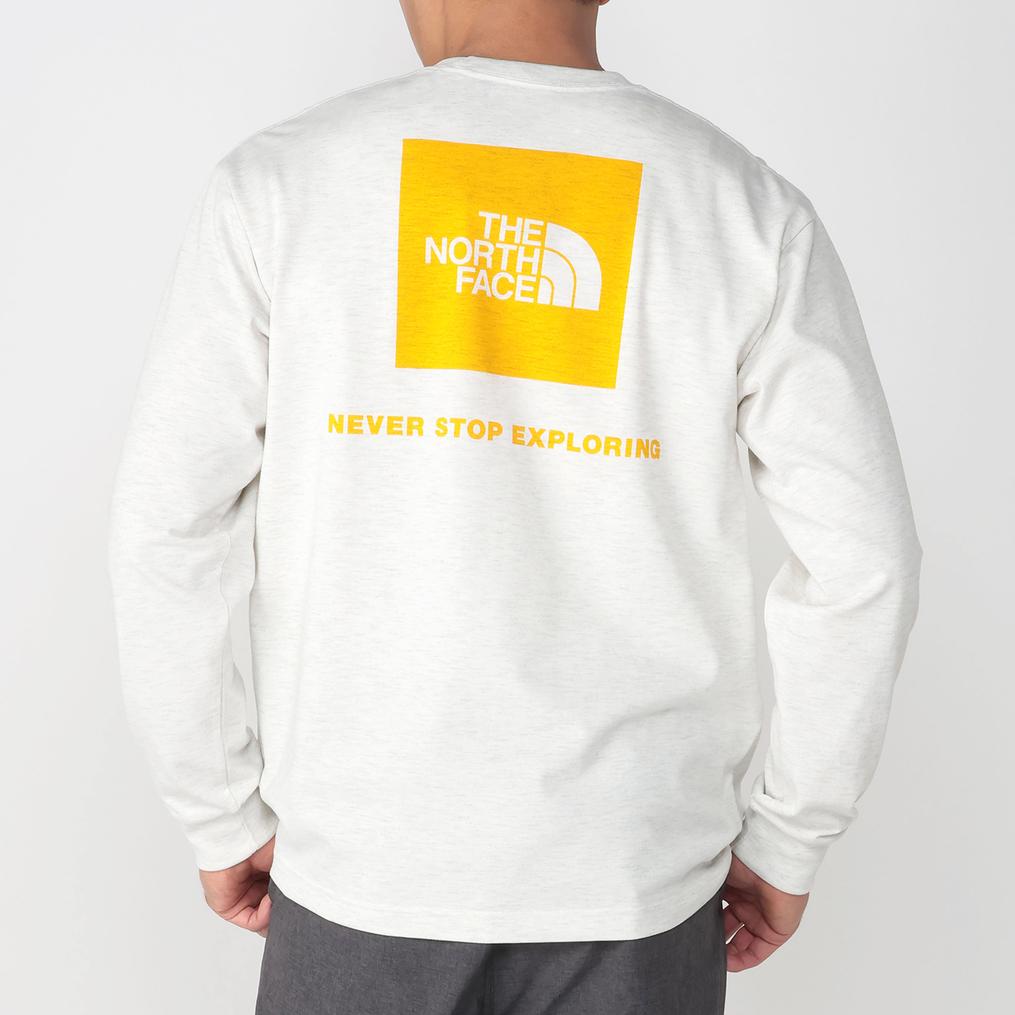 モデル：178cm / 着用サイズ：Ｌ THE NORTH FACE THE NORTH FACE M L/S Back Square Logo Tee画像3