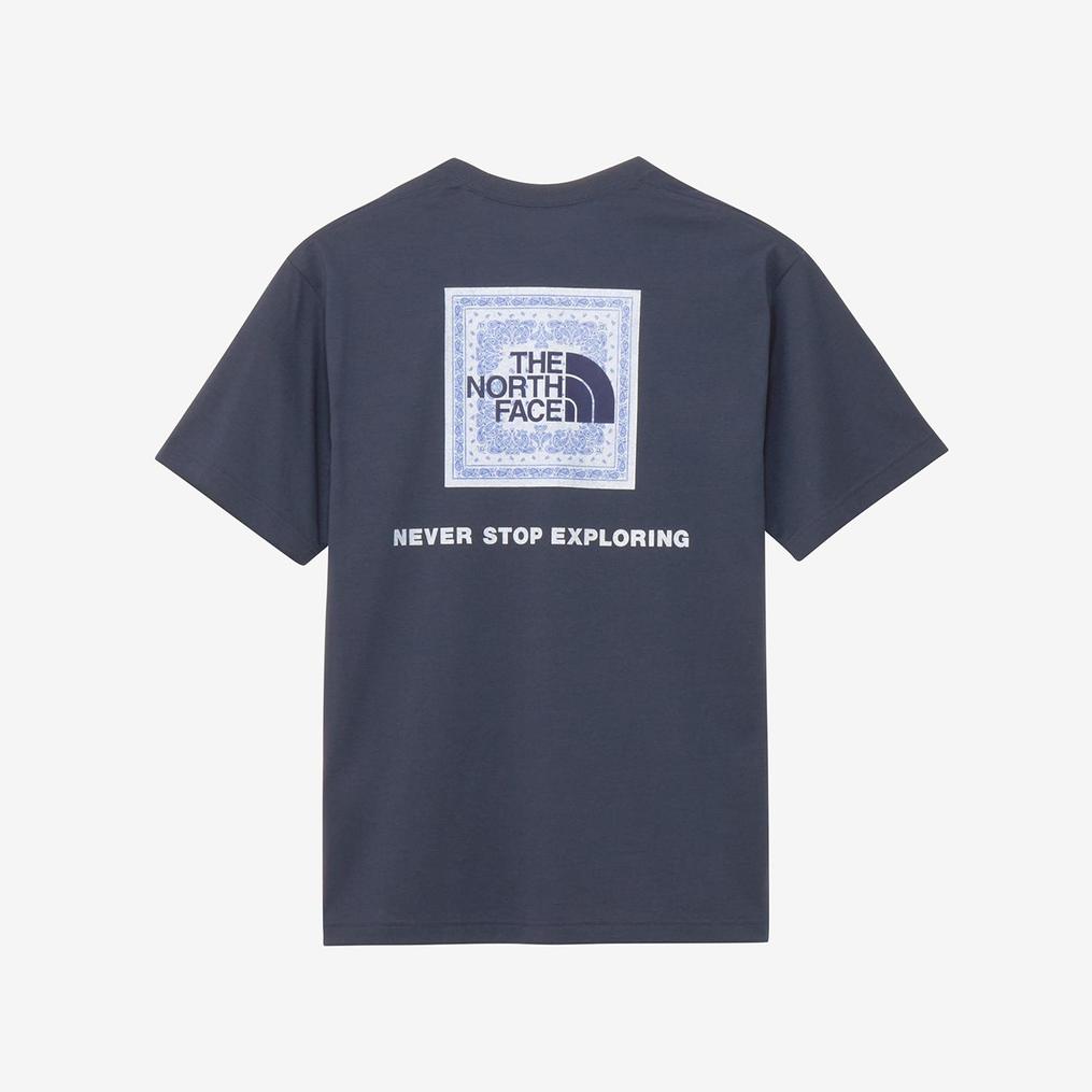  THE NORTH FACE THE NORTH FACE M's S/S Bandana Square Logo Tee画像6