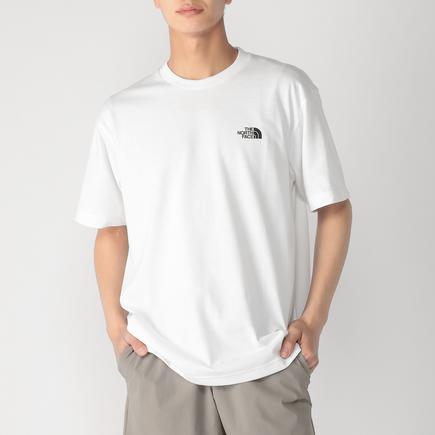 THE NORTH FACE メンズショートスリーブバックスクエアロゴティー
