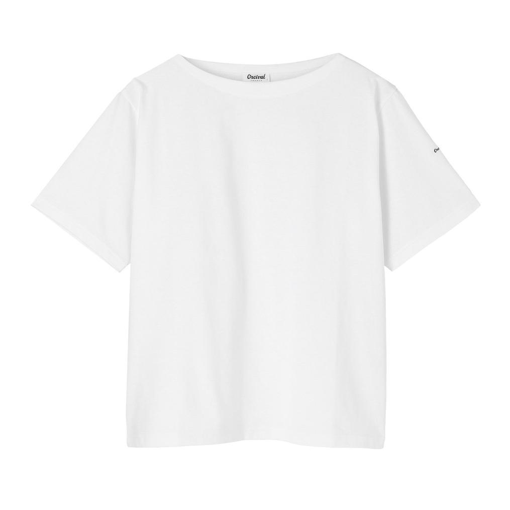  ORCIVAL ORCIVAL Boat Neck Short Sleeve画像1