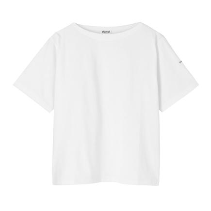 ORCIVAL ボートネックショートスリーブ