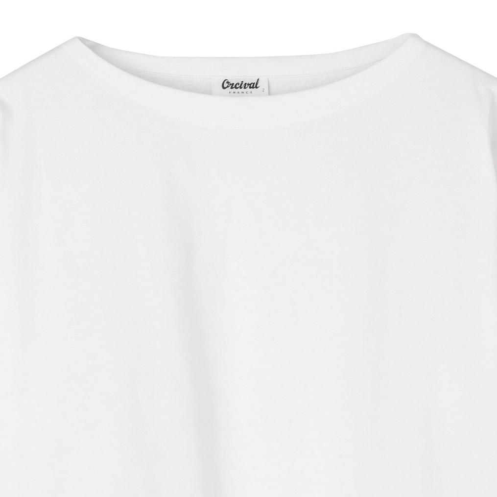  ORCIVAL ORCIVAL Boat Neck Short Sleeve画像2