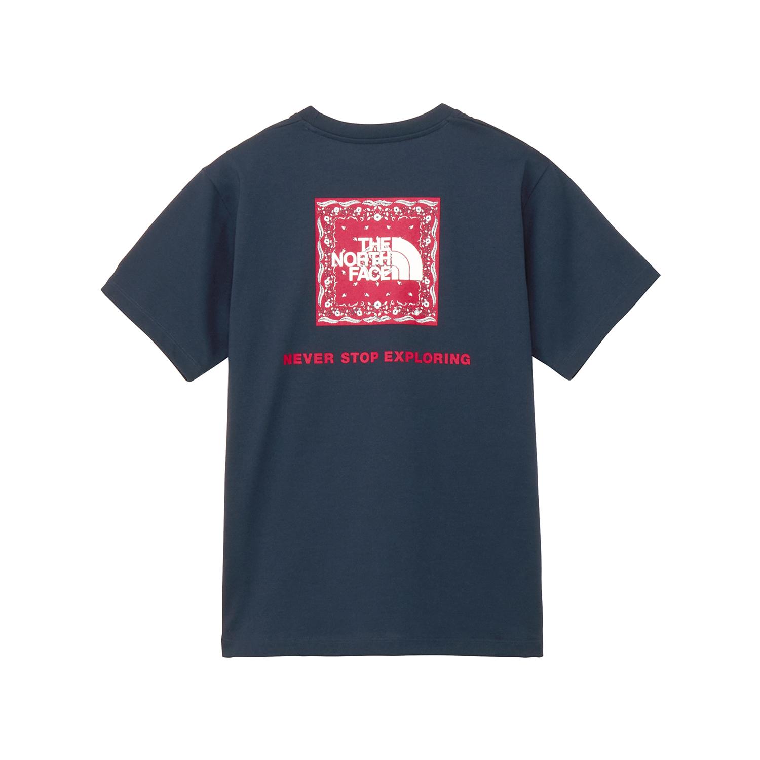 THE NORTH FACE THE NORTH FACE W's S/S Bandana Square Logo Tee