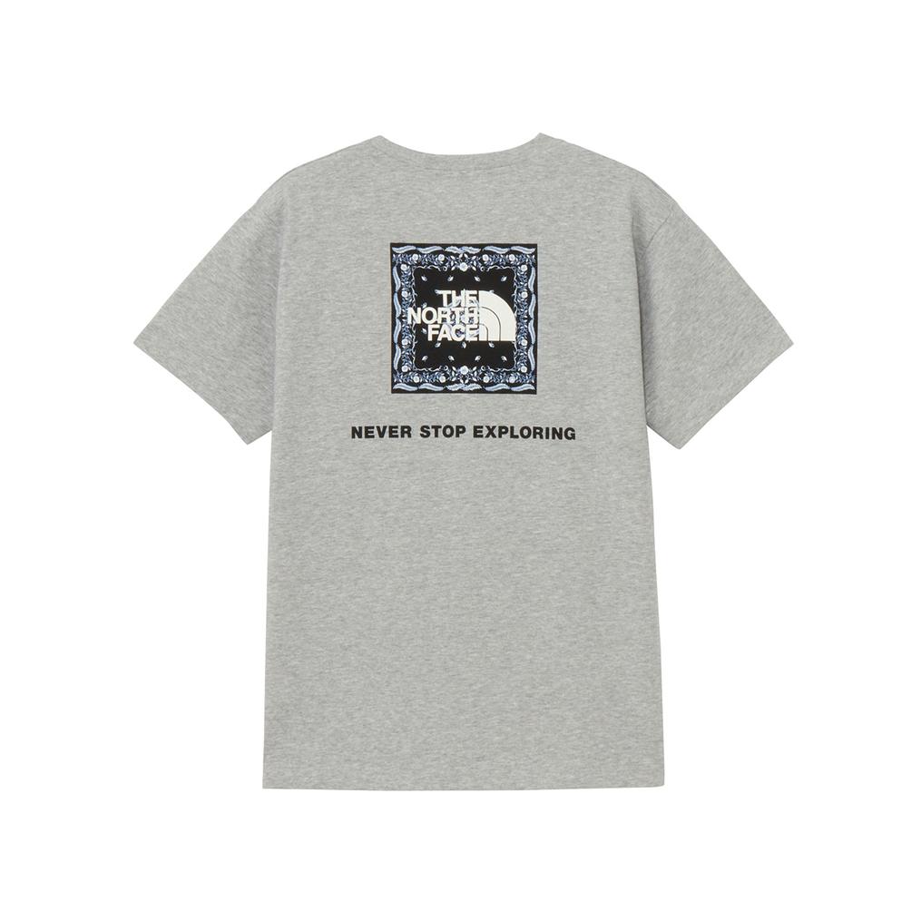  THE NORTH FACE THE NORTH FACE W's S/S Bandana Square Logo Tee画像1