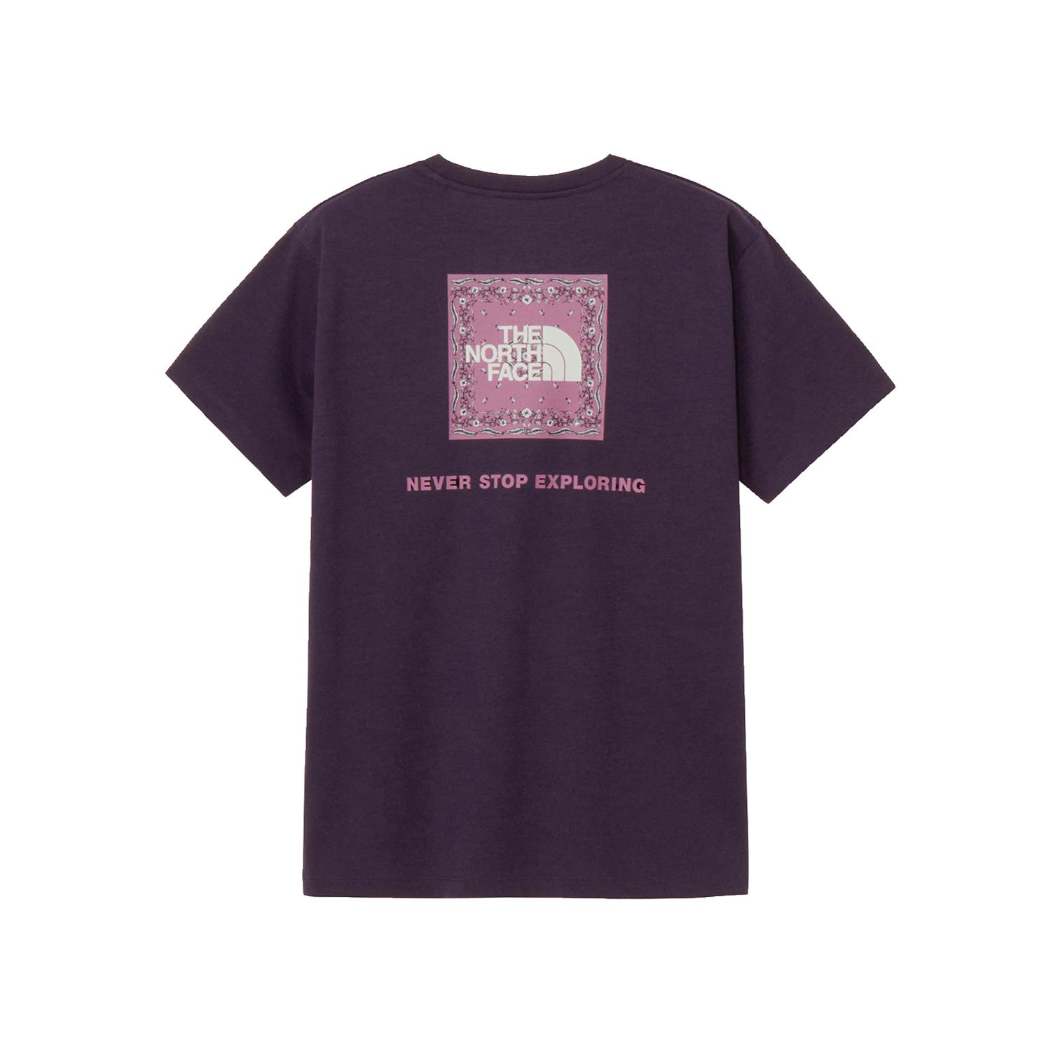 THE NORTH FACE THE NORTH FACE W's S/S Bandana Square Logo Tee