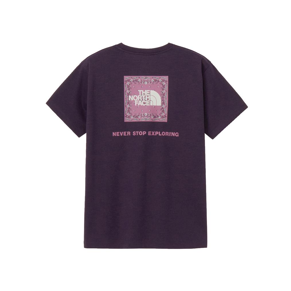  THE NORTH FACE THE NORTH FACE W's S/S Bandana Square Logo Tee画像1