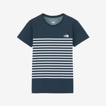 THE NORTH FACE ショートスリーブパネルボーダーティー