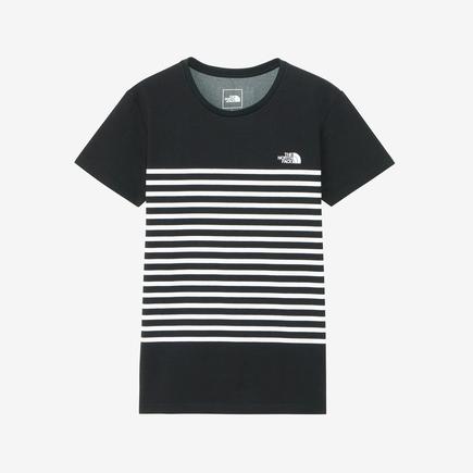 THE NORTH FACE ショートスリーブパネルボーダーティー