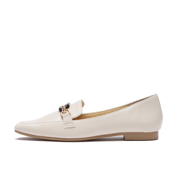 fB[X yJOLI ENCOREz W[AR[ SQUARE CLEARBIT LOAFER XNGANArbg[t@[ JE-2123 IVORY 25cm
