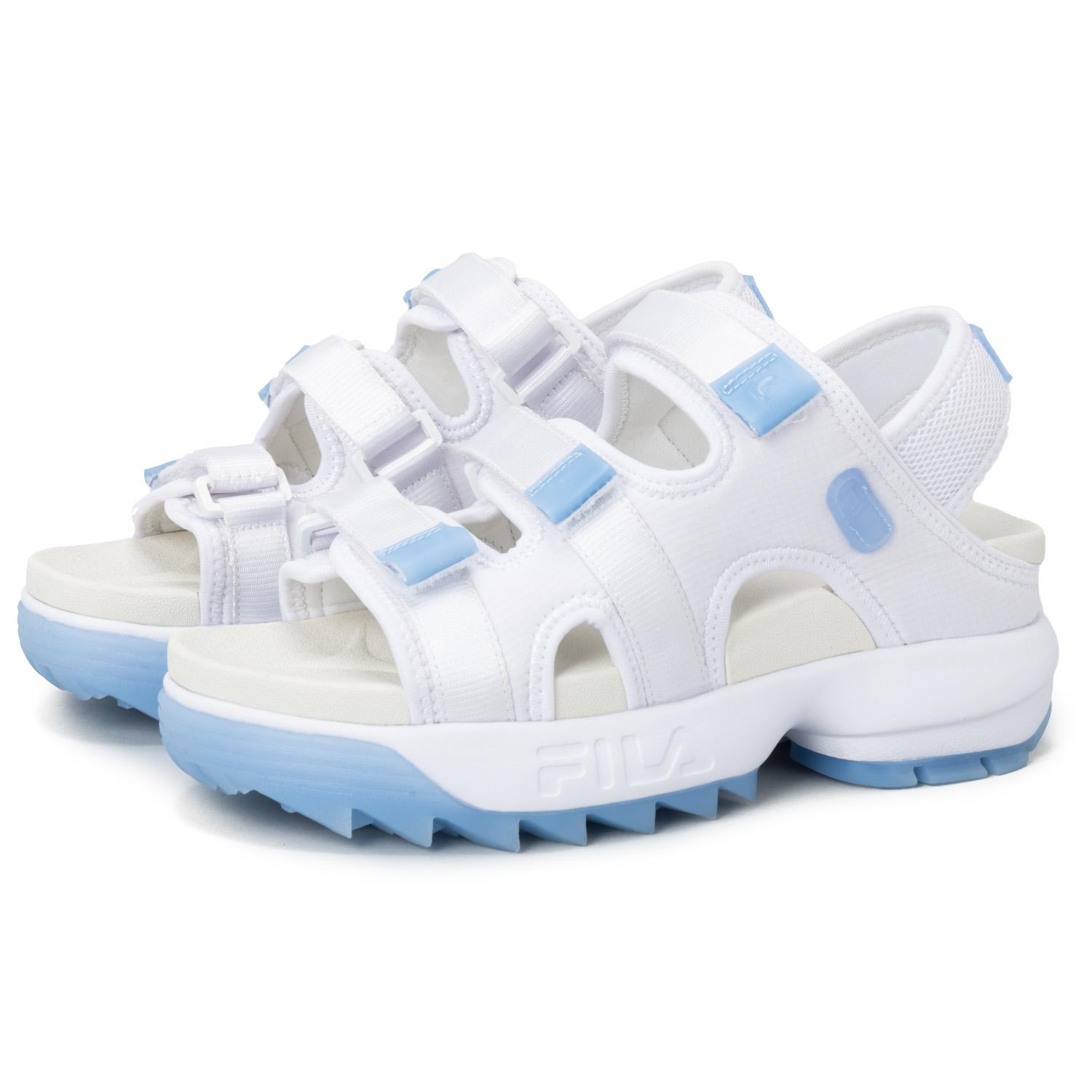【FILA】 フィラ DISRUPTOR SD PUFFY WHITE/LILAS 国内発送 FILA】 フィラ DISRUPTOR SD PUFFY ディスラプターSDパフィー