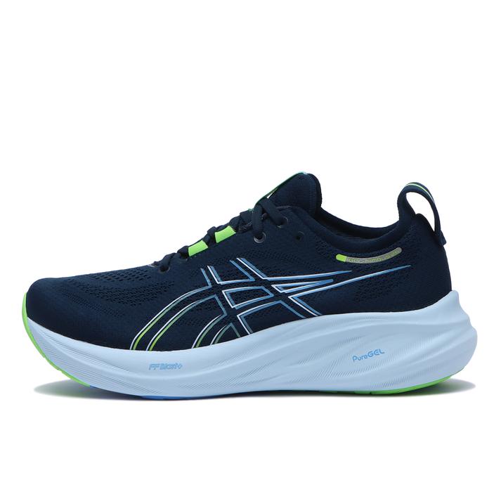 ASICS �Q���j���o�X 26 EW BLUE/LIME
