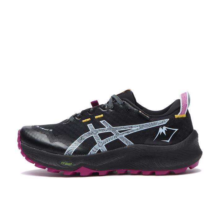 yz fB[X yASICSz AVbNX W GEL-Trabuco 12 GTX W Qgu[R 12 GTX 1012B607.001 BLACK/BLUE 25cm