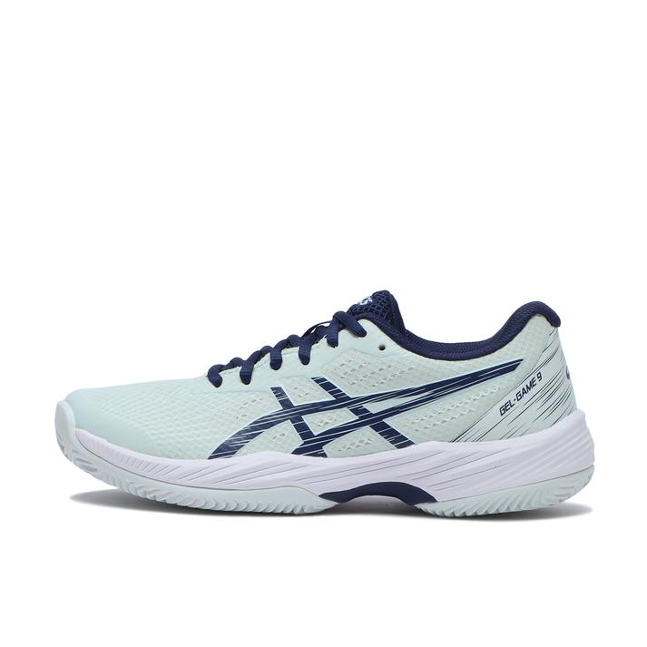 yz fB[X yASICSz AVbNX W GEL-GAME 9 CLAY/OC WQQ[9 CLAY/OC 1042A217.300 P MINT/BLUE EXP 25.5cm