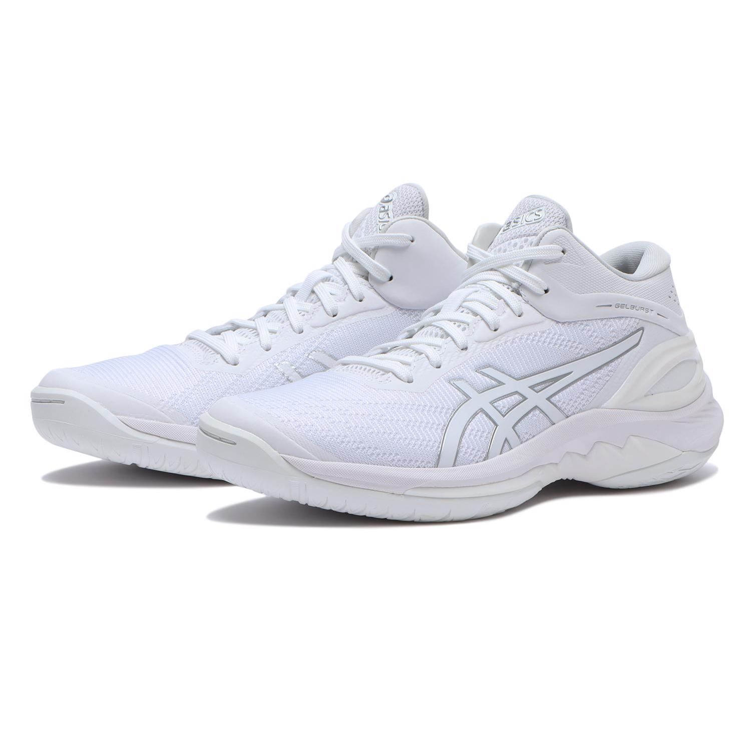 ASICS】 アシックス GELBURST 28 ゲルバースト28 1063A081.100 WHITE/P