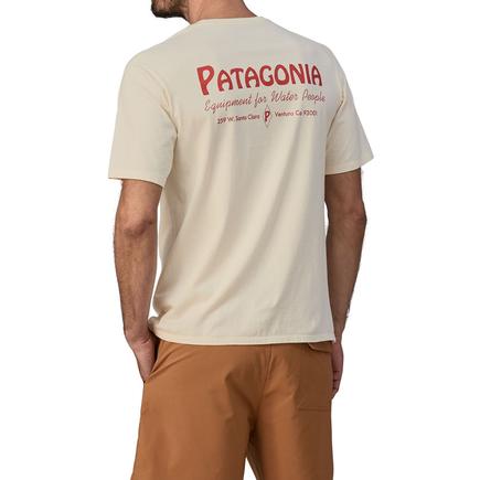 patagonia メンズウォーターピープルオーガニックポケットTシャツ