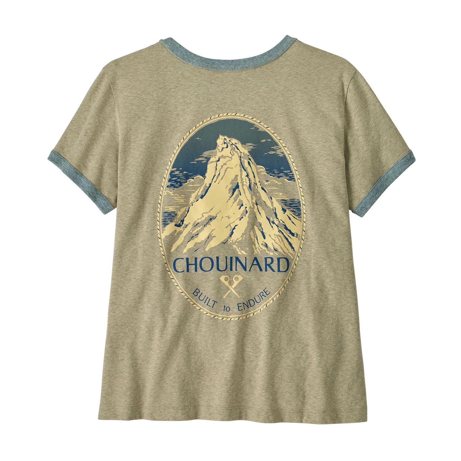 patagonia PATAGONIA W's Chouinard Crest Ringer Responsibili-Tee