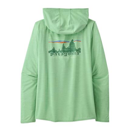 patagonia ウィメンズキャプリーンクールデイリーグラフィックフーディ