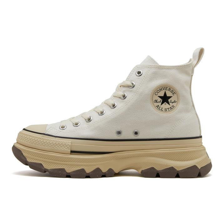 CONVERSE �I�[���X�^�[ (R) �g���b�N�E�G�[�u BS HI *WHITE