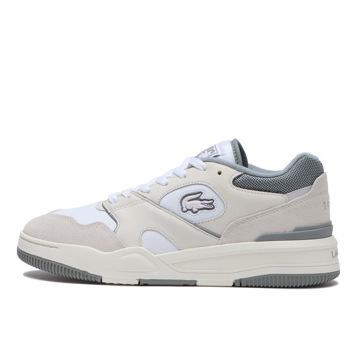 yz yLACOSTEz RXe LINESHOT 124 1 SMA LINESHOT 124 1 SMA 47SMA0062 081 WHT/GRY 45(28.5cm)