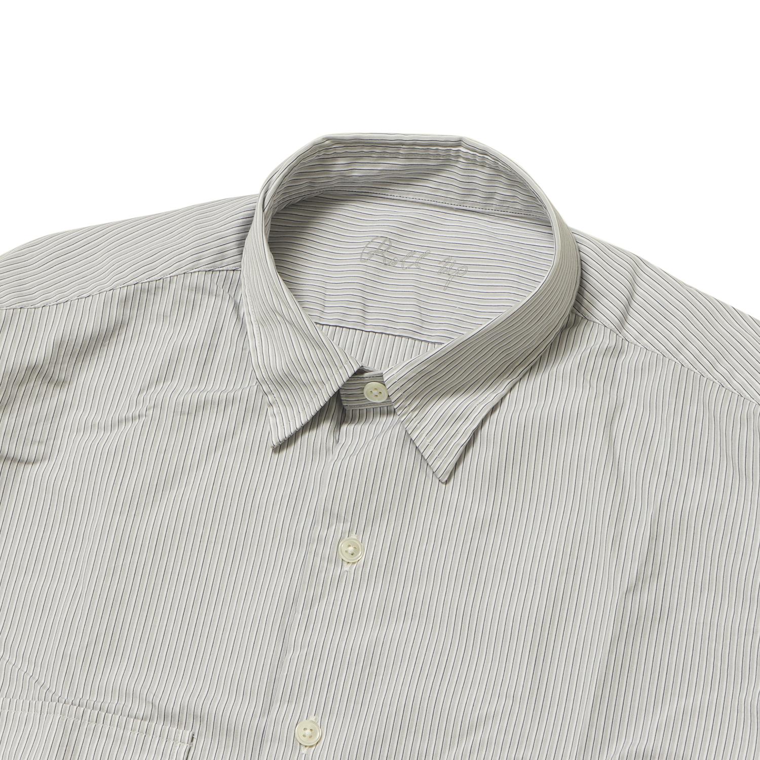  PORTER CLASSIC ROLL UP STRIPE SHIRT画像2