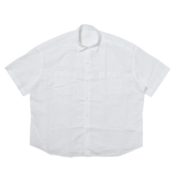 PORTER CLASSIC ビートライターリネンコットンシャツ（カンクリーニ） ホワイト 2