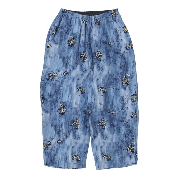 PORTER CLASSIC アロハ パンツ スイサイ ブルー M