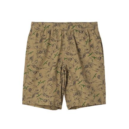 WILD THINGS メンズプリントベースショーツ オッシュマンズ SMU