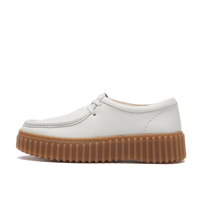 yz yCLARKSz N[NX W'S Torhill Bee. g[q r[ 26172085 Off White Lea 5H(24.5cm)