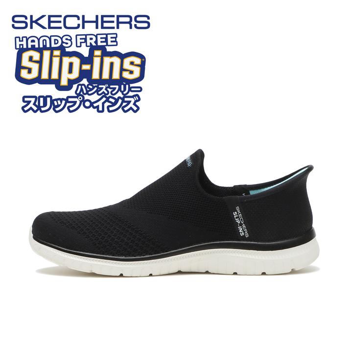 yz fB[X ySKECHERSz XPb`[Y VIRTUE-SLEEK @[`[-X[N 104425 ABC-MART *BKW 22cm