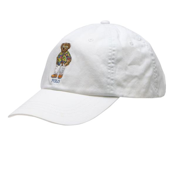 POLO RALPH LAUREN ポロベア クラシック スポーツ キャップ ホワイト F