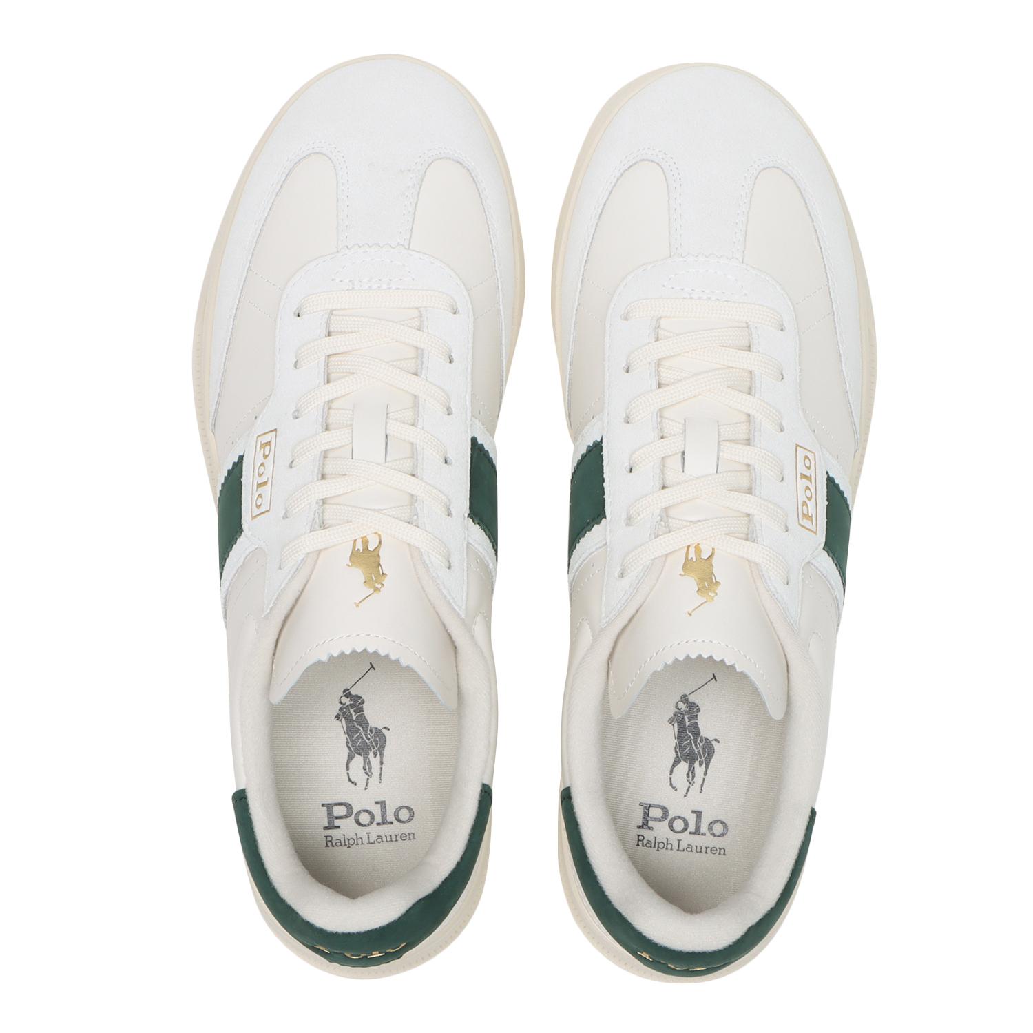 POLO R.LAUREN】 ポロラルフローレン HTR AREA-SNEAKERS ヘリテージ