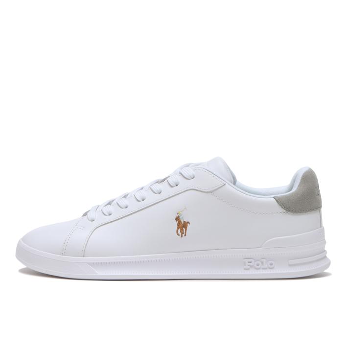 POLO R.LAUREN �w���e�[�W �R�[�g 2 WHITE/GREY