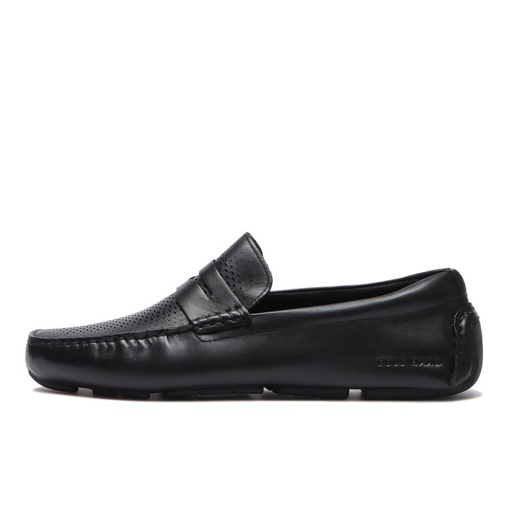 COLE HAAN �O�����h���[�U�[ �y�j�[�h���C�o�[ BLACK/BLACK