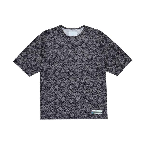 WHIMSY ペイズリー メッシュ TEE ブラック L