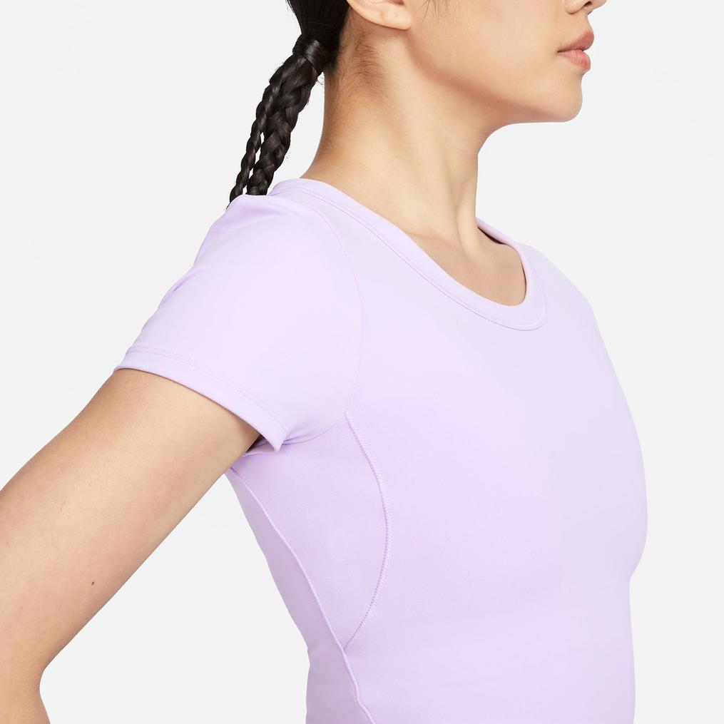  NIKE NIKE One Fitted Dri-FIT S/S Cropped Top画像2
