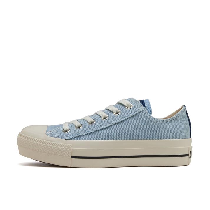 yz fB[X yCONVERSEz Ro[X AS PLTS DENIM OX I[X^[ PLTS fj OX 31312180 LIGHT BLUE 3H(22.5cm)