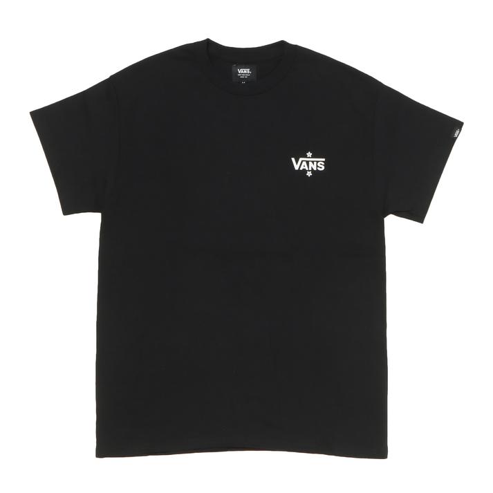 VANS �V���[�g�X���[�u BLACK