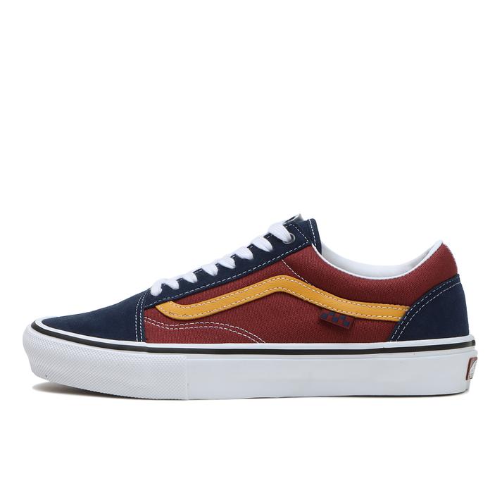 yz yVANSz @Y Skate Old Skool I[hXN[ VN0A2Z32YY3 NAVY/BURGUNDY 8H(26.5cm)
