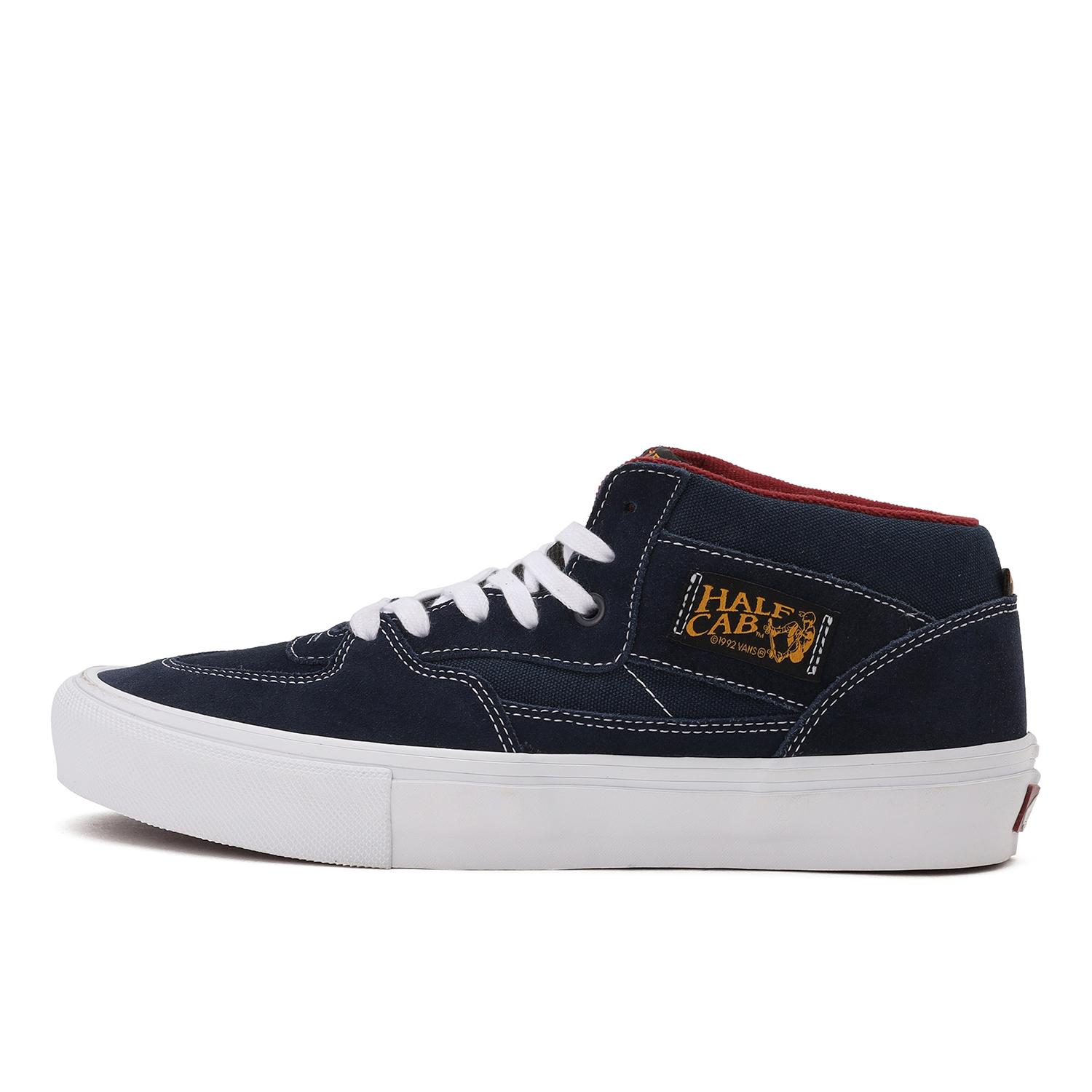 VANS SKATE HALF CAB ネイビー ハイカット Amazon | [VANS] SKATE HALF CAB (ハーフキャブ) SMOKE NAVY