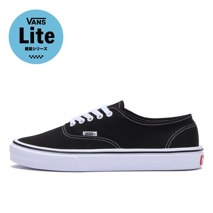 yz yVANSz @Y AUTHENTIC LITE I[ZeBbN Cg V44 LITE BLACK 5(23cm)