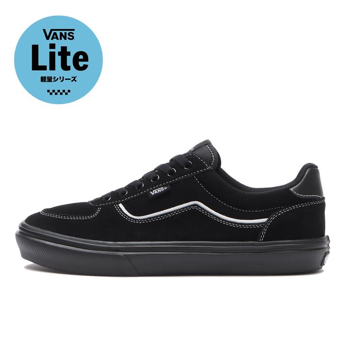 yz yVANSz @Y MARVERICK }[xbN V3858 SD BLACK/BLACK 4(22cm)