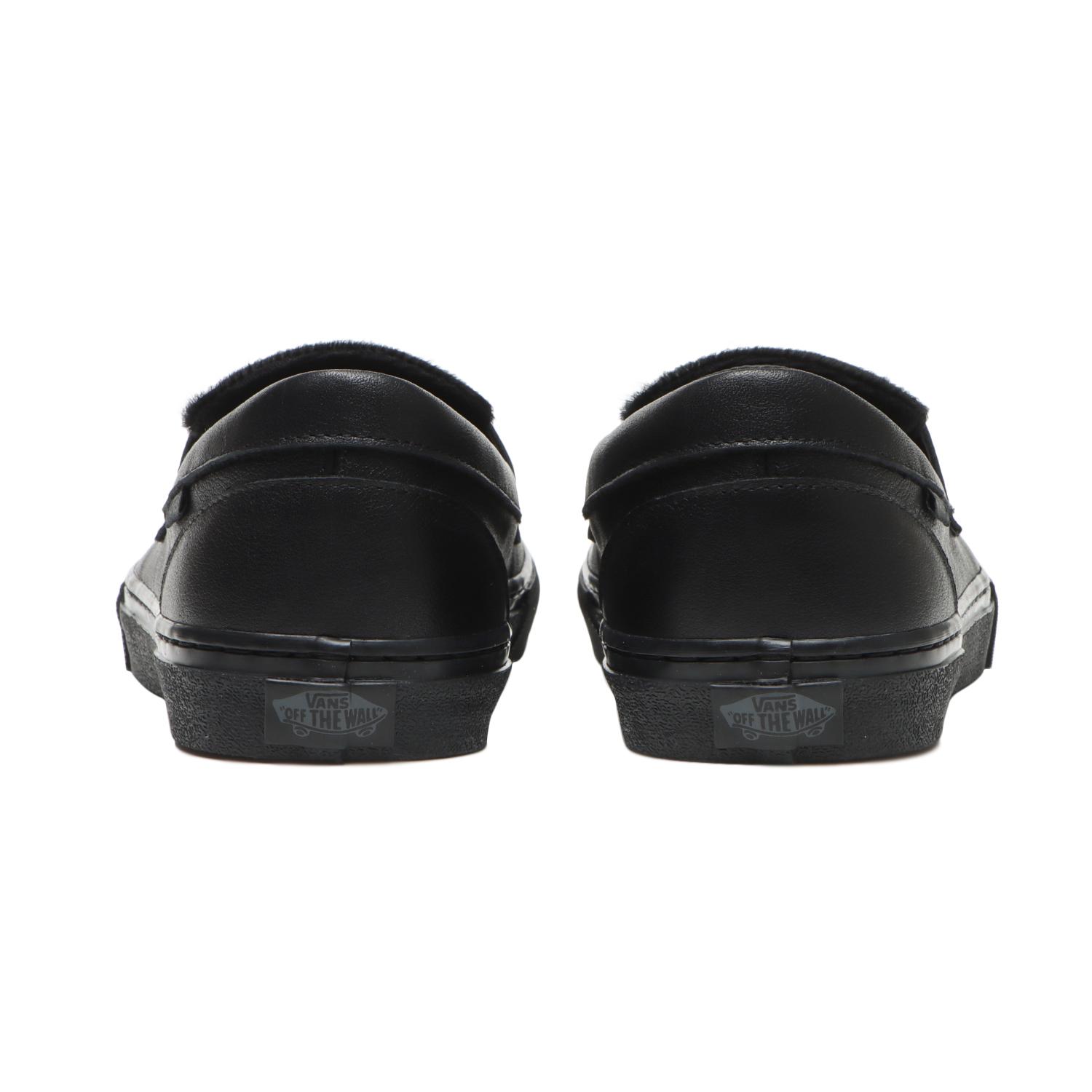 VANS】 ヴァンズ LOAFER ローファー V196CF HL BLACK/BLACK