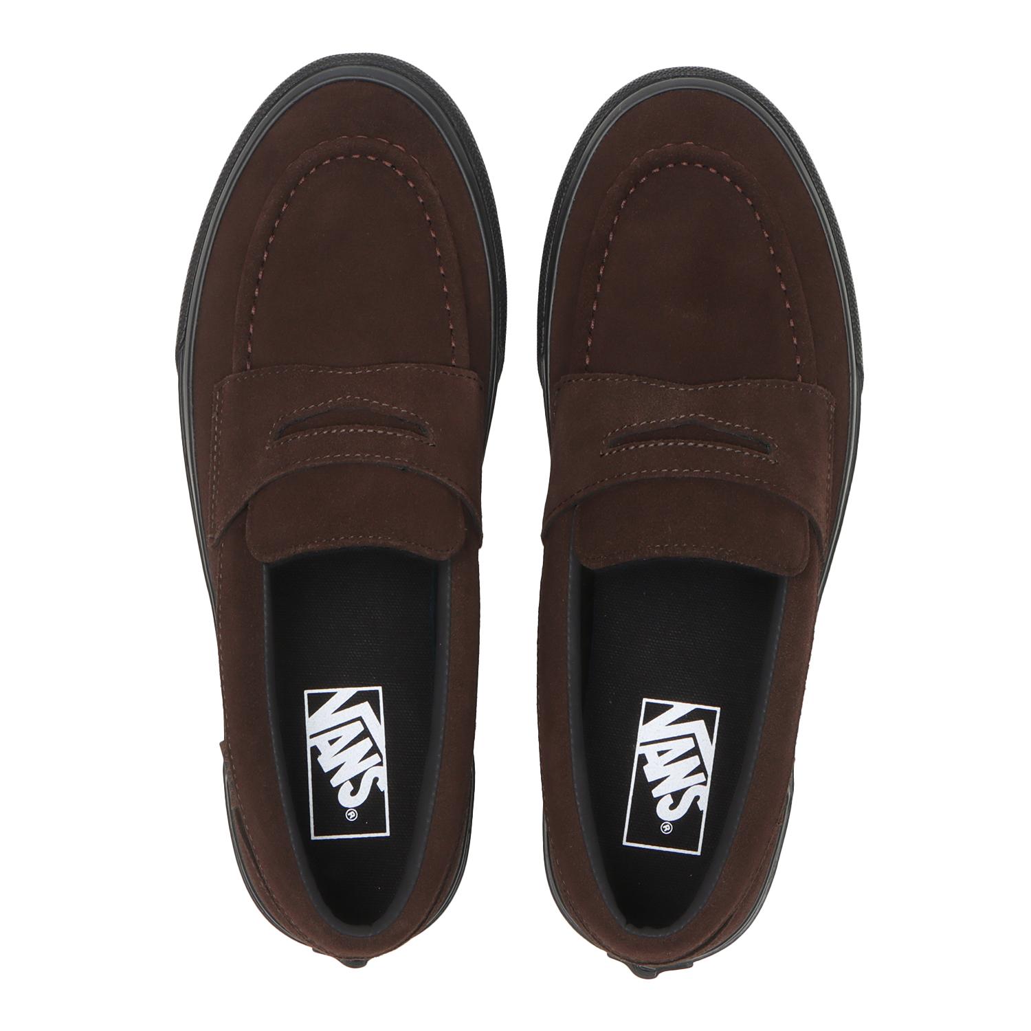 VANS ローファー ブラウン V196CF CN LOAFER VANS】 ヴァンズ LOAFER ローファー V196CF CN BROWN/BLACK