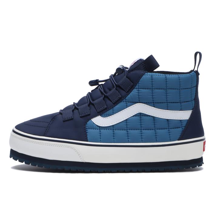 yz yVANSz @Y SK8-HI SLIP-ER XP[gnC Xbp[ V8881 WP NAVY/BLUE 6(24cm)
