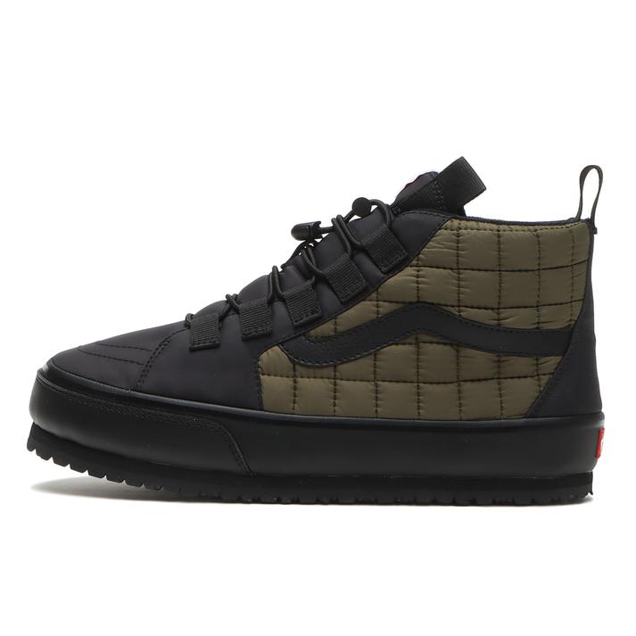 yz yVANSz @Y SK8-HI SLIP-ER XP[gnC Xbp[ V8881 WP BLACK/OLIVE 8(26cm)
