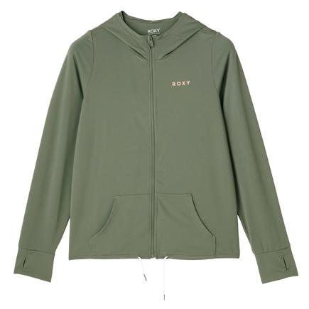 ROXY L/S ラッシュガードオーロラフーディー