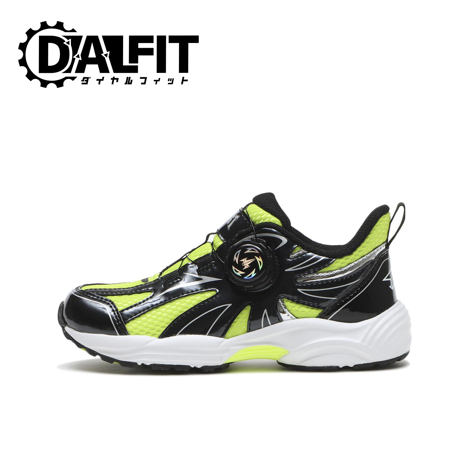 LbY yHAWKINSz z[LX 17-22(H) MACH DRIVER }bnhCo[ HK84104M DIAL LIME/BLACK 17cm